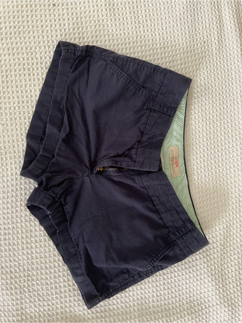 J. Crew navy women's cotton shorts